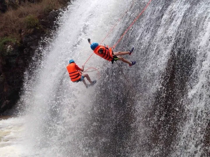 Dalat Canyoning Adventure Slide 2