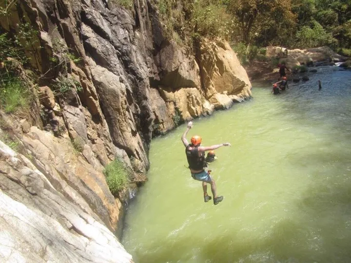 Dalat Canyoning Adventure Slide 3